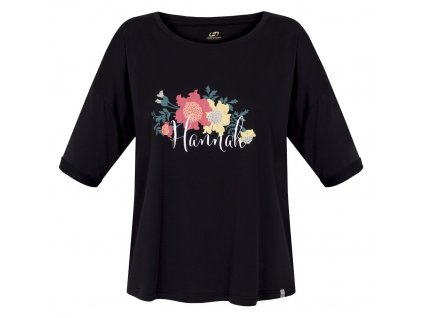 Triko Hannah Clea KR Dámské (Barva Black, Velikost 36)