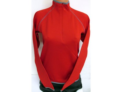 Mikina Craft Pearl Comp Pullover junior (Barva červená, Velikost 160)