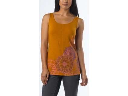 Tílka Prana Molly dámské (Barva hnědá, Velikost 36)