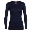 Triko Icebreaker Merino 200 Oasis LS Crewe DR dámské (Barva midnight navy, Velikost L)