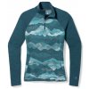 Triko Smartwool Classic Thermal Merino Zip DR dámské (Barva blue, Velikost M)