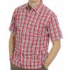 Košile Salewa Triumph Dry AM S/S KR pánská (Barva červená, Velikost M)