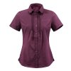 Košile Vaude Offaly KR dámská (Barva červeno fialová, Velikost S)