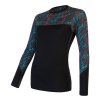 Triko Sensor Merino Impress DR Dámské (Barva deep blue/orgami, Velikost L)