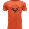 Triko Devold Leira KR Pánské (Barva oranžová, Velikost S)