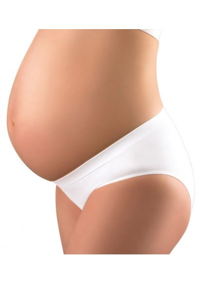Těhotenské kalhotky bílé, vel. S, BabyOno