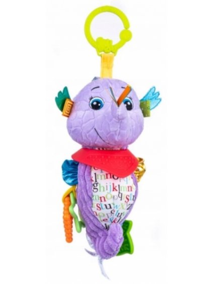 Bali Bazoo Závěsná hračka na kočárek Mořský koník - Monty, lila