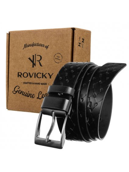 Pánský kožený pásek - ROVICKY