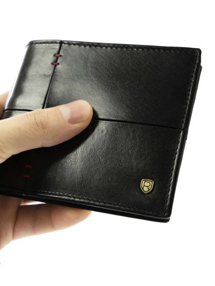 Pánská kožená peněženka - černá - ROVICKY