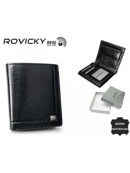 Kožená peněženka RFID - ROVICKY