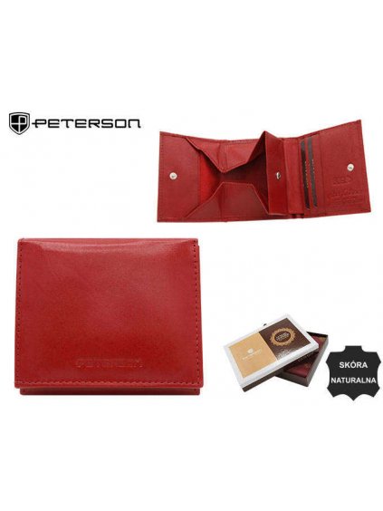 Dámská peněženka z přírodní kůže - PETERSON