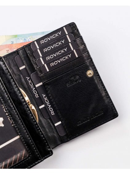 Středně velká dámská peněženka s RFID ochranou - ROVICKY