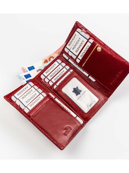 243036 vysoce kvalitni damska penezenka z lakovane kuze rovicky