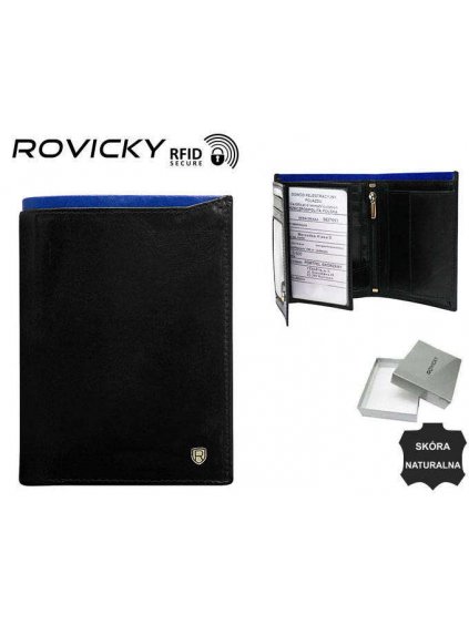 Praktická a stylová pánská peněženka - ROVICKY
