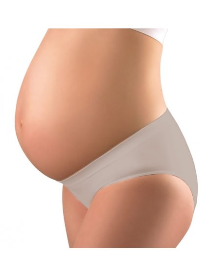 Těhotenské kalhotky - béžové, vel. S, BabyOno