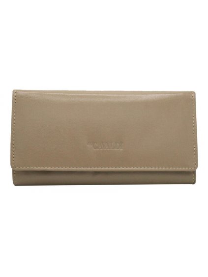 Béžová dámská kožená peněženka - CAVALDI