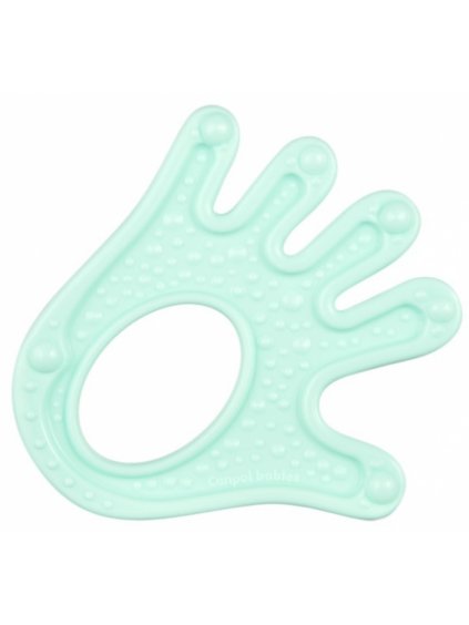 Canpol Babies Elastické kousátko - různé tvary, mátová/zelená