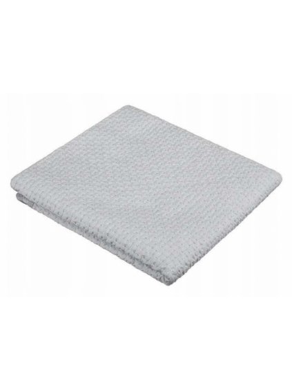 Dětská bavlněná deka, 80x90 cm, šedá, Akuku