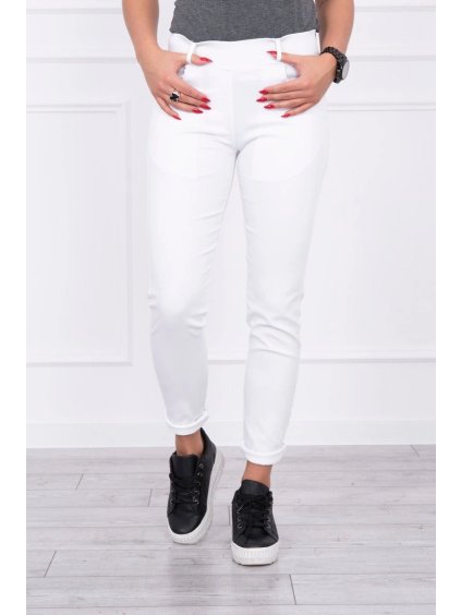 277202 11 damske klasicke kalhoty barevne dzinove