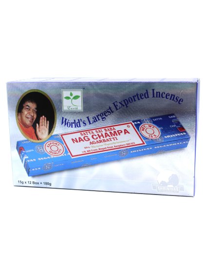 Vonné Tyčinky Nag Champa 15g - 34 variant (Varianta Vonné Tyčinky Nag Champa 15g)