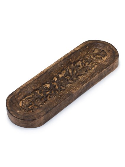 Velká Podložka na Vonné Tyčinky 30x10cm - Design Květu (Varianta Design Květu -)