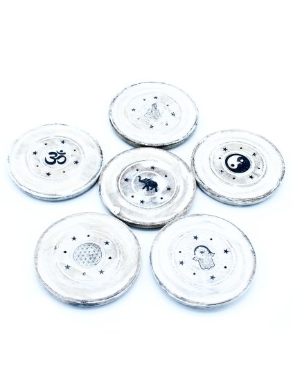 Vymývaný Stojan na Vonné Tyčinky a Kužely - Disk (Varianta Disk -)
