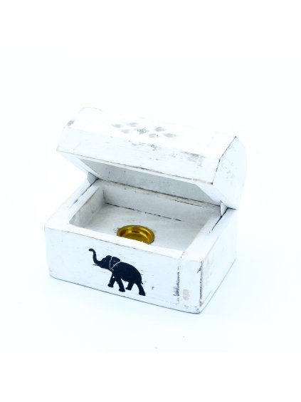 Vymývaný Stojan na Vonné Kužely - Dýmová Krabička 8 cm (Varianta Dýmová Krabička 8 cm -)