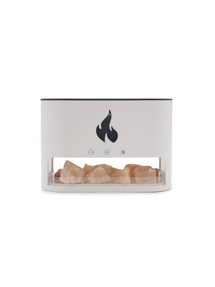 Aroma Difuzér Plamen - USB-C - Efekt Plamene - Bílá (Varianta USB-C - Efekt Plamene)
