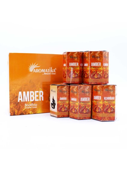 Aromatika Masala Kužele Tekoucí Dým - Jantar (Varianta Jantar -)