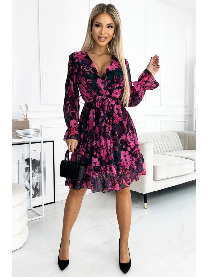 517 1 szyfonowa sukienka z de 16180