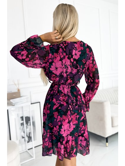 517 1 szyfonowa sukienka z de 16176