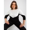 Dámská základní halenka plus size s 3/4 rukávem - RELEVANCE