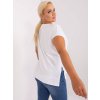 Dámské tričko, plus size, s krátkým rukávem - RELEVANCE