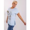 Dámské tričko, plus size, s krátkým rukávem - RELEVANCE