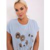 Dámské tričko, plus size, s krátkým rukávem - RELEVANCE