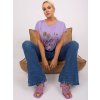 Dámské tričko, plus size, s krátkým rukávem - RELEVANCE
