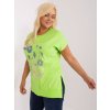 Dámské tričko, plus size, s krátkým rukávem - RELEVANCE