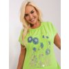 Dámské tričko, plus size, s krátkým rukávem - RELEVANCE