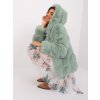 Dámská bunda z ekologické kožešiny - Wool Fashion Italia