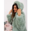 Dámská bunda z ekologické kožešiny - Wool Fashion Italia