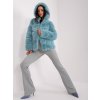 Dámská bunda z ekologické kožešiny - Wool Fashion Italia