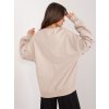 Dámská oversize mikina s perličkami - FANCY