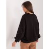 Dámská oversize mikina s perličkami - FANCY