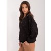 Dámská oversize mikina s perličkami - FANCY