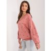 Dámská oversize mikina s perličkami - FANCY