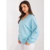 Dámská oversize mikina s perličkami - FANCY