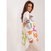 Dámská oversize košile s límečkem a s potiskem - ITALY MODA