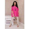 277875 17 oversize damske tricko s priveskem