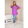 277875 53 oversize damske tricko s priveskem