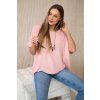 277875 56 oversize damske tricko s priveskem